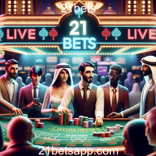 Descubra a Emoção dos Jogos 'Ao Vivo' no 21bets